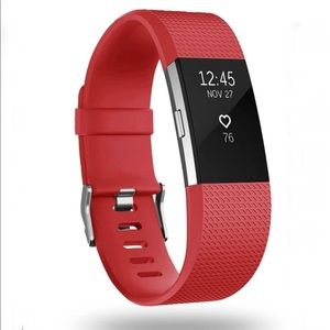 Red and plum Fitbit charge replacement bands